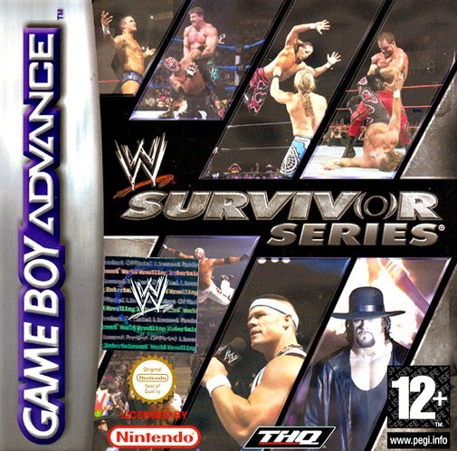Game | Nintendo Gameboy  Advance GBA | WWE Survivor Series