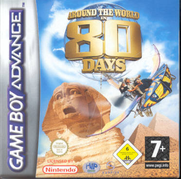 Game | Nintendo Gameboy  Advance GBA | Around The World In 80 Days