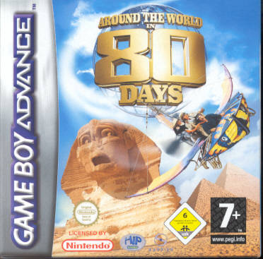 Game | Nintendo Game Boy Advance GBA | Around The World In 80 Days