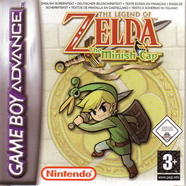 Game | Nintendo Gameboy  Advance GBA | Zelda Minish Cap
