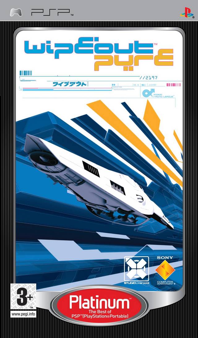 Game | Sony PSP | Wipeout Pure [Platinum]