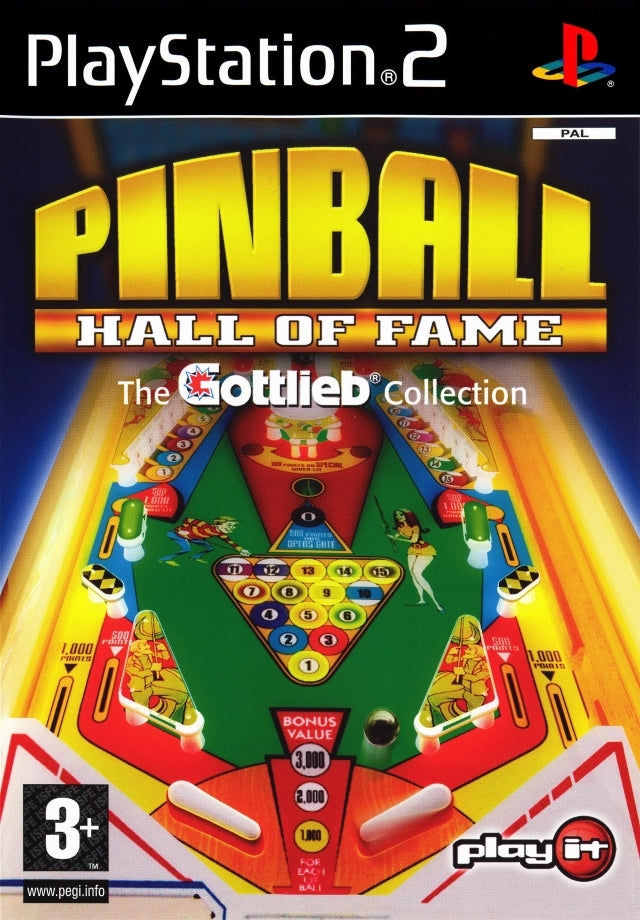 Game | Sony Playstation PS2 | Gottlieb Pinball Classics