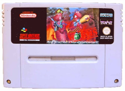 Game | Super Nintendo SNES | Worms