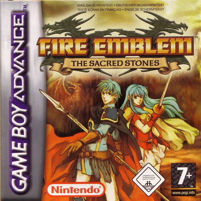 Game | Nintendo Game Boy Advance GBA | Fire Emblem: The Sacred Stones