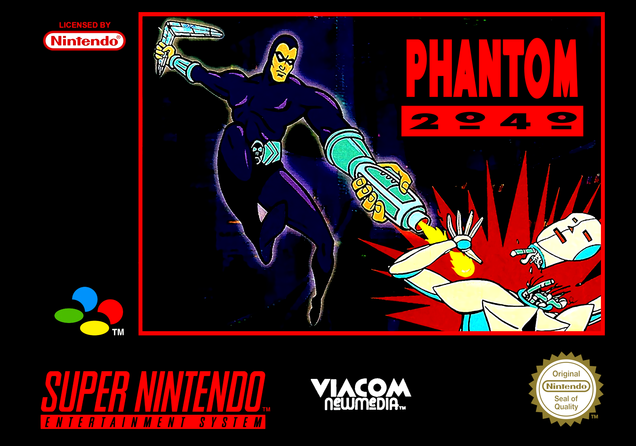 Game | Super Nintendo SNES | Phantom 2040