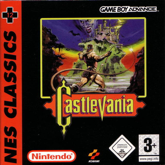 Game | Nintendo Gameboy  Advance GBA | Castlevania NES Classics