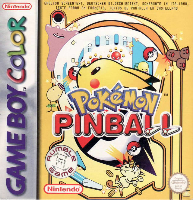 Game | Nintendo Gameboy  Color GBC | Pokemon Pinball