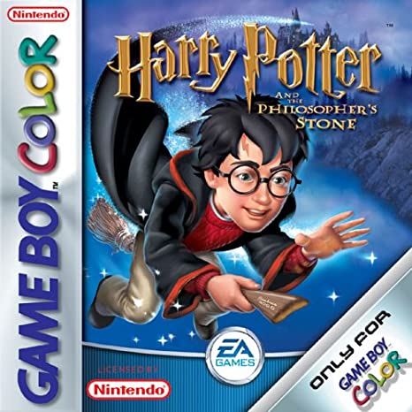 Game | Nintendo Game Boy Color GBC | Harry Potter And The Philosopher's Stone