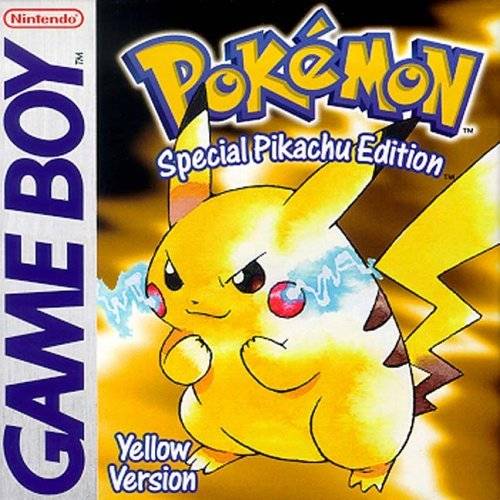 Game | Nintendo Gameboy GB | Pokemon Yellow Pikachu Edition