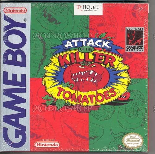 Game | Nintendo Gameboy GB | Attack Of The Killer Tomatoes