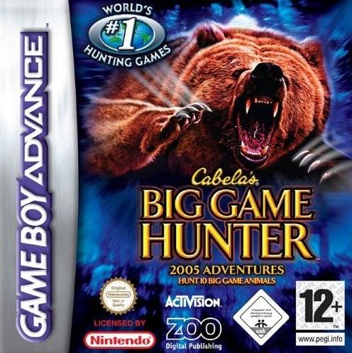 Game | Nintendo Gameboy  Advance GBA | Cabela's Big Game Hunter 2005 Adventures