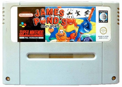 Game | Super Nintendo SNES | James Pond's Crazy Sports
