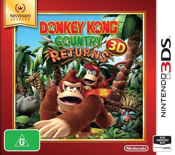 Game | Nintendo 3DS | Donkey Kong Country Returns 3D [Nintendo Selects]