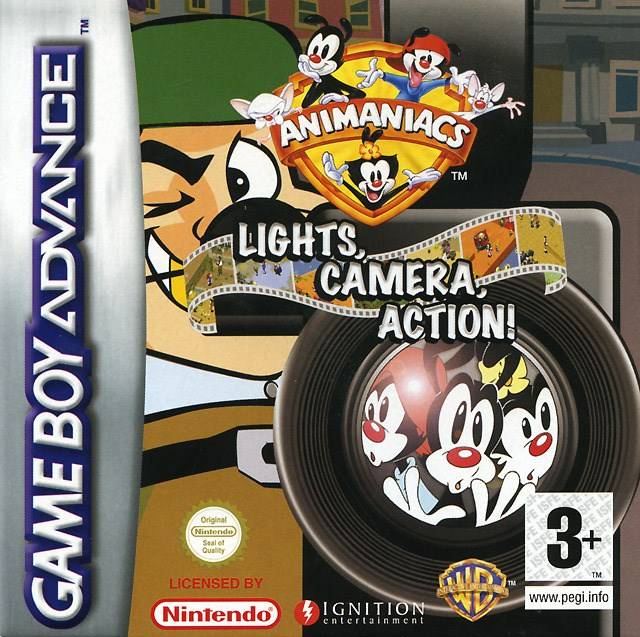 Game | Nintendo Gameboy  Advance GBA | Animaniacs: Lights Camera Action