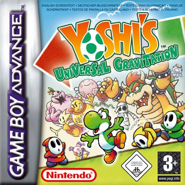 Game | Nintendo Gameboy  Advance GBA | Yoshi's Universal Gravitation