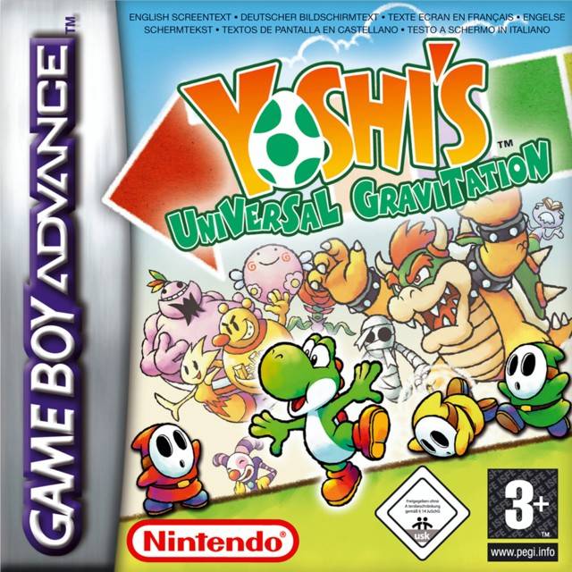Game | Nintendo Game Boy Advance GBA | Yoshi's Universal Gravitation