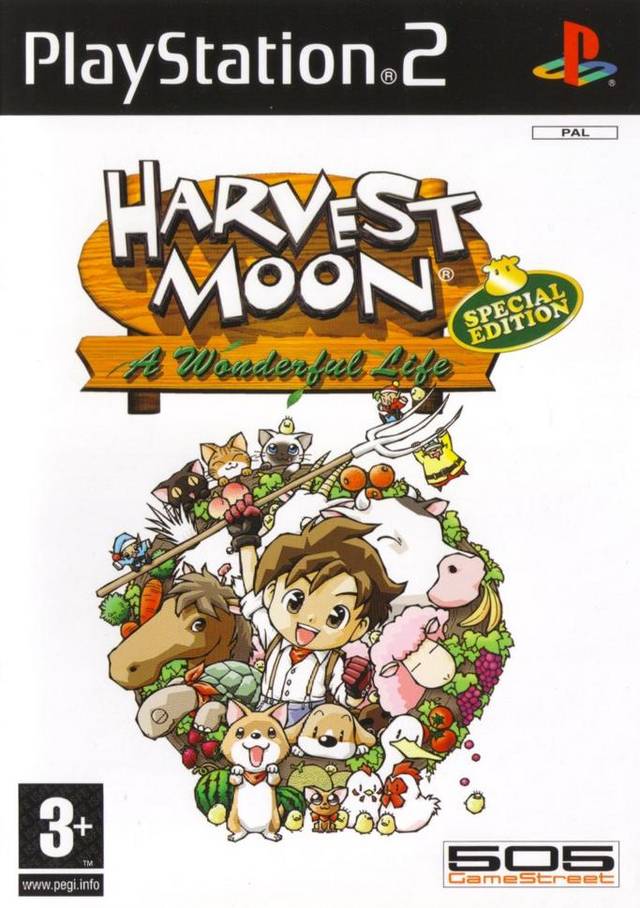 Game | Sony Playstation PS2 | Harvest Moon A Wonderful Life Special Edition