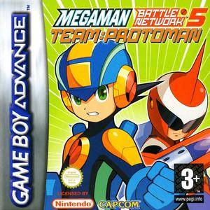 Game | Nintendo Gameboy  Advance GBA | Mega Man Battle Network 5: Team Protoman