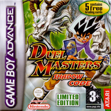 Game | Nintendo Gameboy  Advance GBA | Duel Masters: Shadow Of The Code
