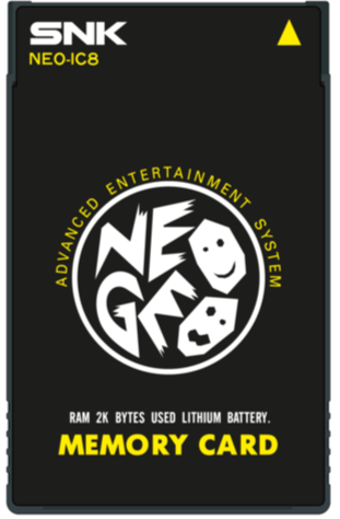 Accessory | NEO GEO | AES Memory Card NEO-IC8