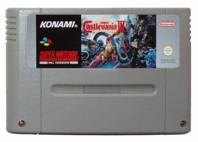 Game | Super Nintendo SNES | Super Castlevania IV PAL