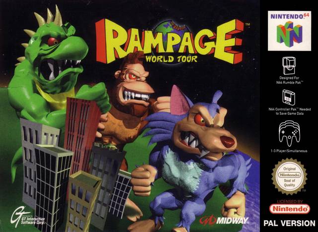 Game | Nintendo N64 | Rampage World Tour