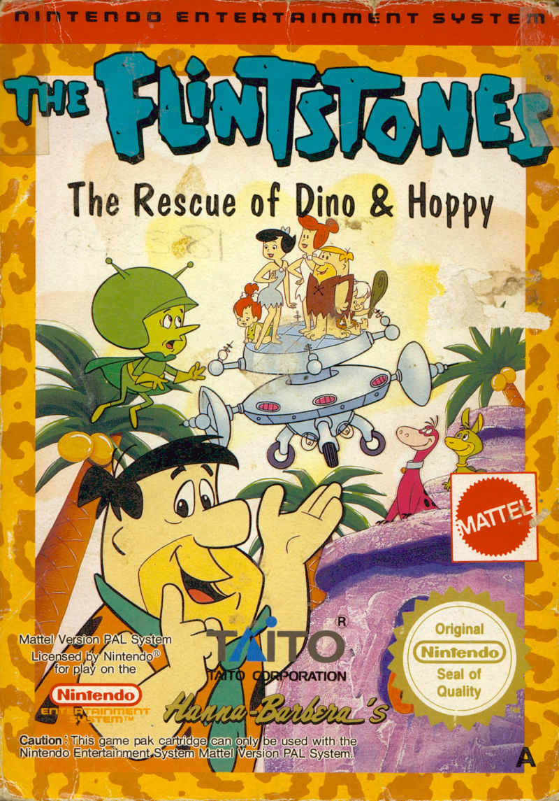 Game | Nintendo NES | The Flintstones The Rescue Of Dino And Hoppy