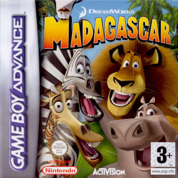 Game | Nintendo Gameboy  Advance GBA | Madagascar