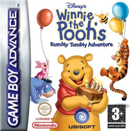 Game | Nintendo Gameboy  Advance GBA | Winnie The Pooh's Rumbly Tumbly Adventure