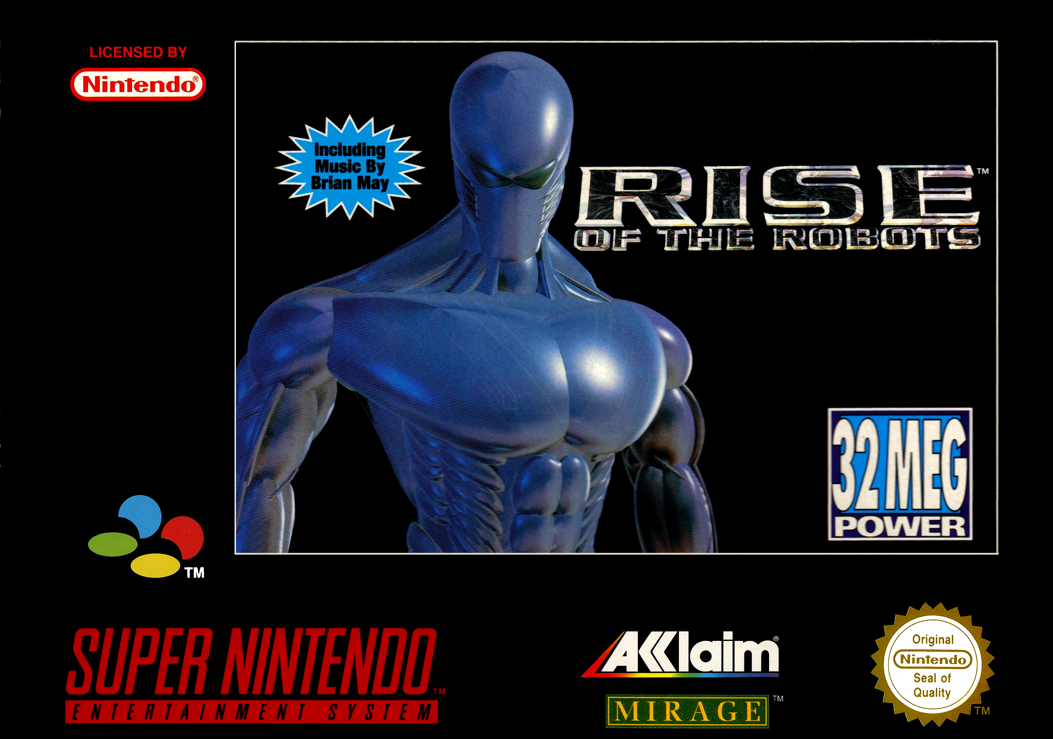 Game | Super Nintendo SNES | Rise Of The Robots