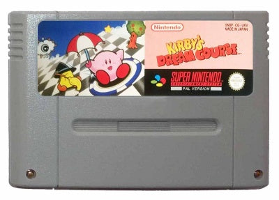 Game | Super Nintendo SNES | Kirby's Dream Course