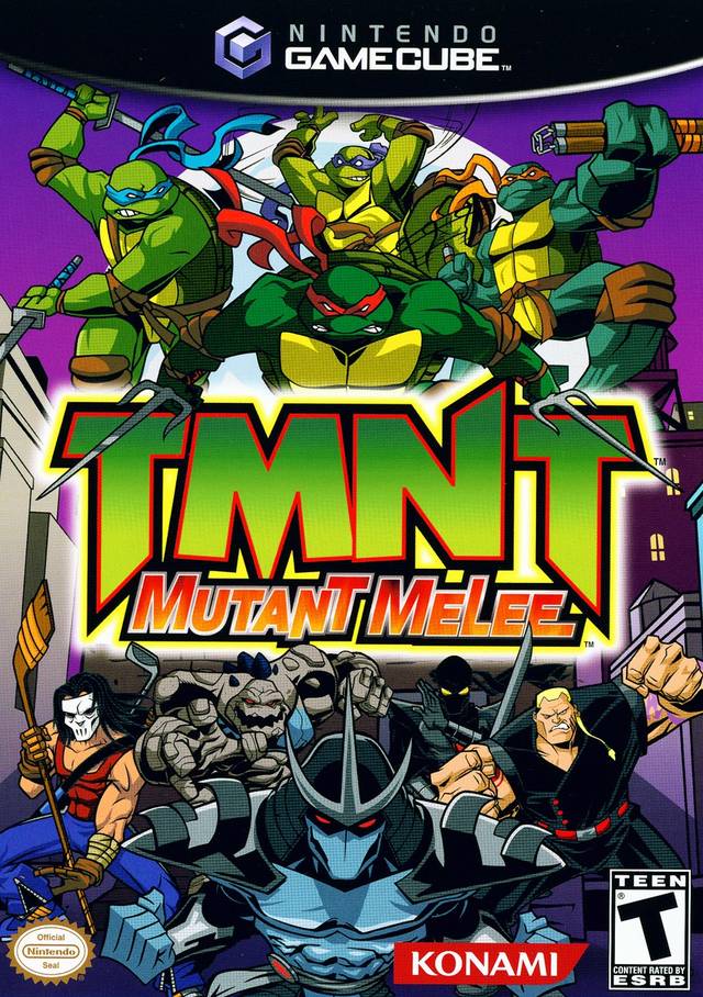 Game | Nintendo GameCube | TMNT Mutant Melee USA