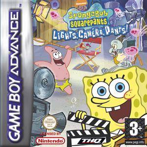 Game | Nintendo Game Boy Advance GBA | SpongeBob SquarePants: Lights Camera Pants