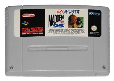 Game | Super Nintendo SNES | Madden NFL '95