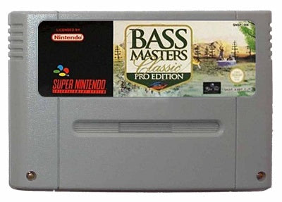 Game | Super Nintendo SNES | Bass Masters Classic Pro Edition