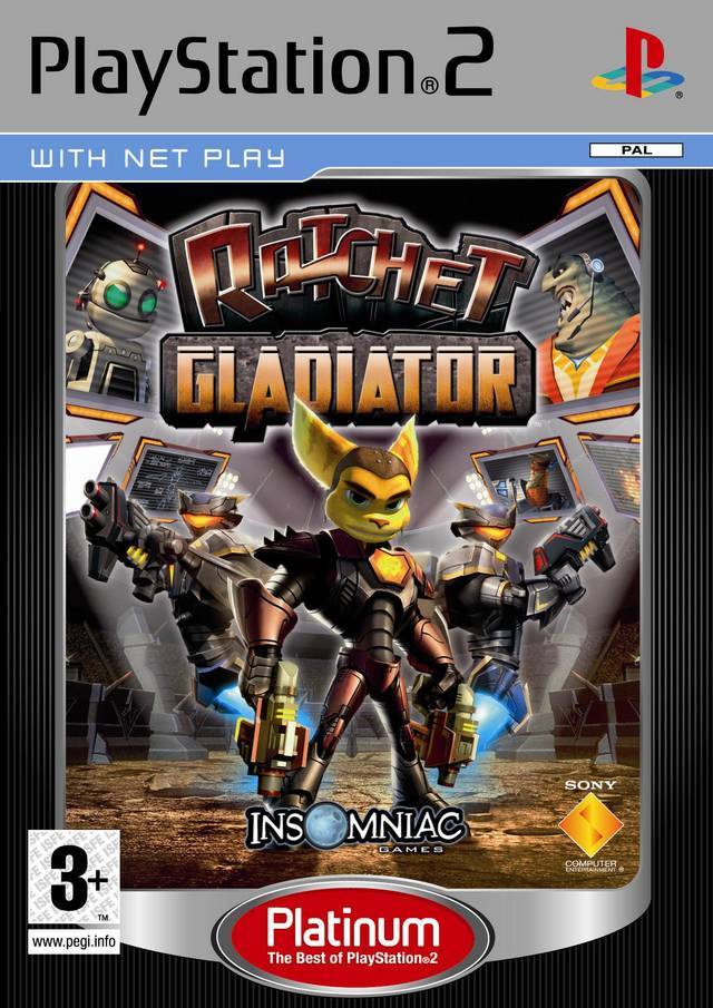 Game | Sony Playstation PS2 | Ratchet: Gladiator [Platinum]