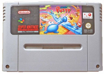 Game | Super Nintendo SNES | Super Putty