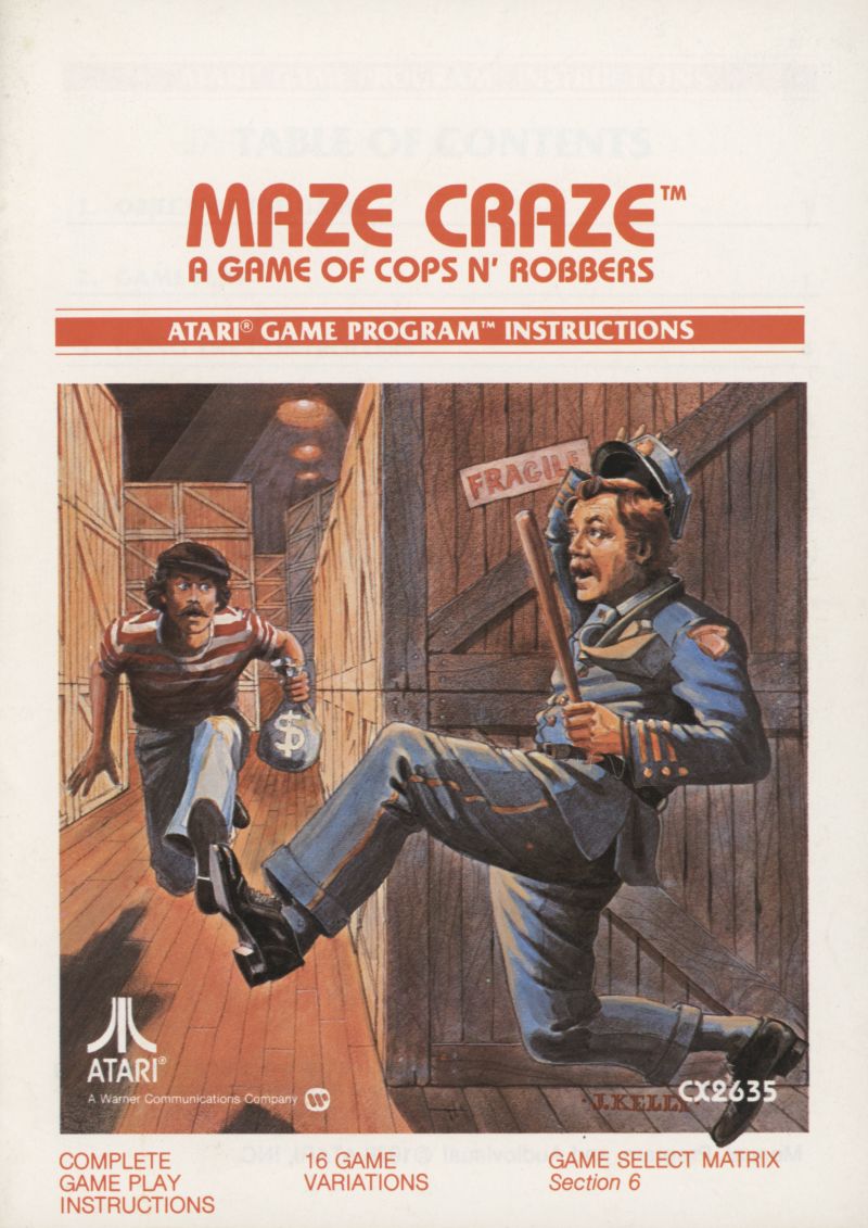 Game | Atari 2600 | Maze Craze