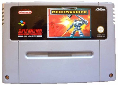 Game | Super Nintendo SNES | MechWarrior