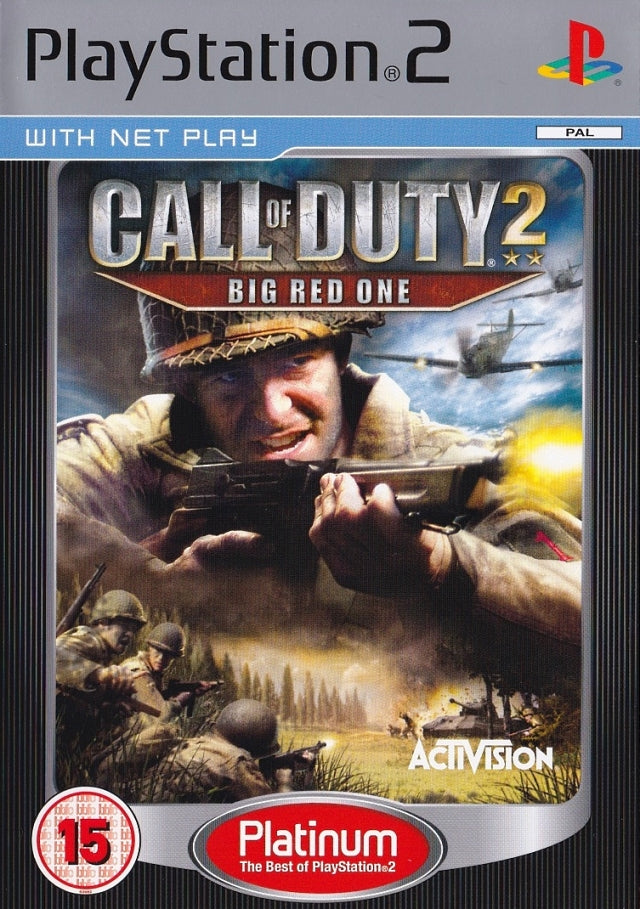 Game | Sony Playstation PS2 | Call Of Duty 2 Big Red One [Platinum]