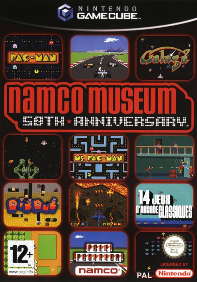 Game | Nintendo GameCube | Namco Museum 50th Anniversary