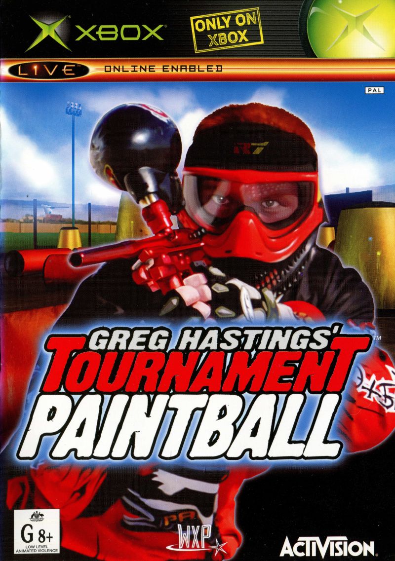 Game | Microsoft XBOX | Greg Hastings Tournament Paintball