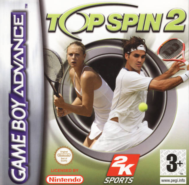Game | Nintendo Gameboy  Advance GBA | Top Spin 2