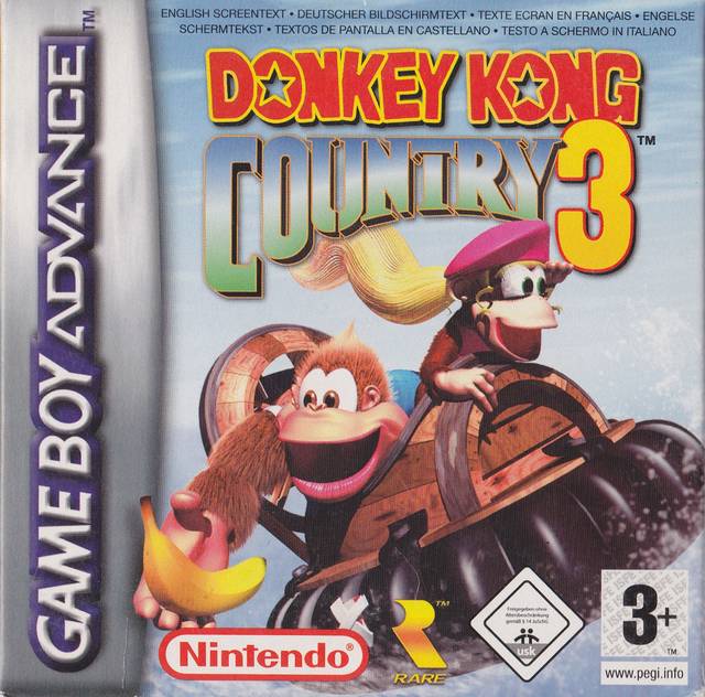 Game | Nintendo Gameboy  Advance GBA | Donkey Kong Country 3