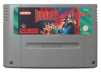Game | Super Nintendo SNES | Blackhawk