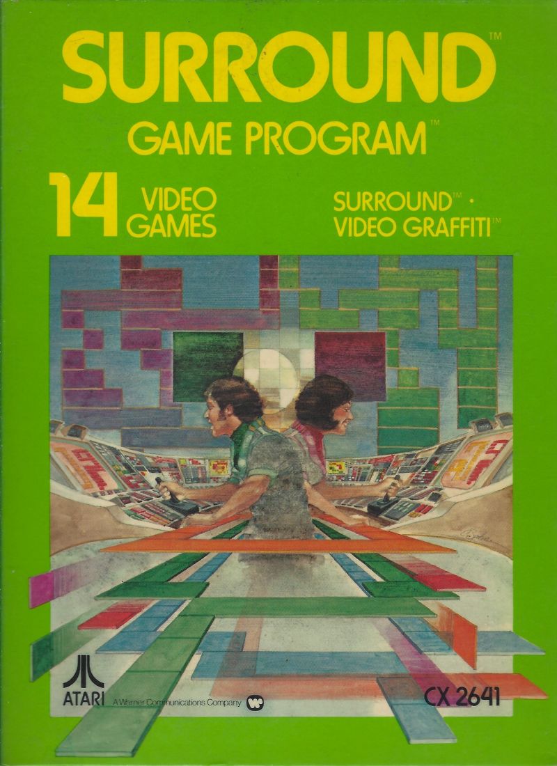 Game | Atari 2600 | Surround [Text Label]