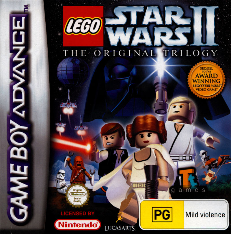 Game | Nintendo Gameboy  Advance GBA | LEGO Star Wars II: The Original Trilogy