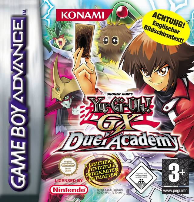 Game | Nintendo Gameboy  Advance GBA | Yu-Gi-Oh GX Duel Academy