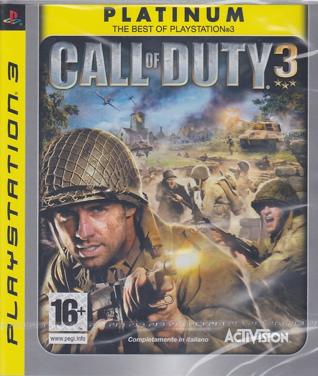 Game | Sony Playstation PS3 | Call Of Duty 3 [Platinum]