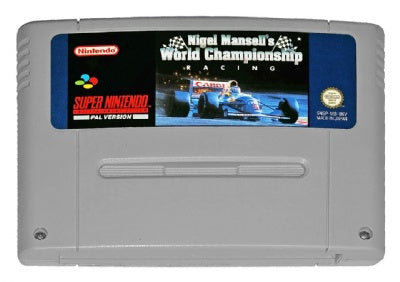 Game | Super Nintendo SNES | Nigel Mansell's World Championship Racing